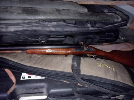 Se vende, no acepto cambios, ya que lo que busco es sacar material del armero, Rifle Express Dikkar en 00