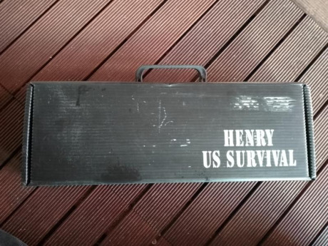 Hola a todos,

Pongo a la venta una culata de la carabina desmontable del .22 LR Henry Survival.
Está 02