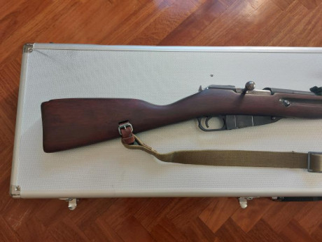 Vendo fusil soviético Mosin Nagant 91/30 de 1942, proveniente del arsenal de Izhevsk. Calibre 7,62x54R. 12