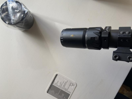 vendo visor discovery 5x30x56, 34mm tubo primer plano focal, reticula iluminada, incluyo anillas de montaje, 10