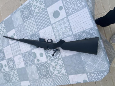 vendo rifle cerrojo Norinco Jw 105. 222REM .guiado en A.  cargador extraible, bases tipo weaver, alza 02