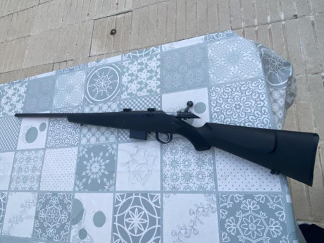 vendo rifle cerrojo Norinco Jw 105. 222REM .guiado en A.  cargador extraible, bases tipo weaver, alza 01