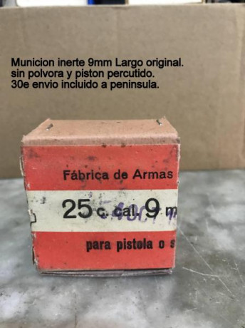 Hola, me presento, soy "Furrier" y vendo artículos y munición inertes estas no llevan pólvora 152