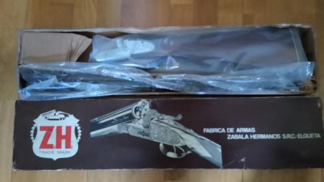 Buenos días me han regalado una escopeta ZH 326 p con cañones de 60cm y 3 y 4*, está marcada como año 02