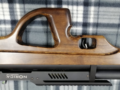 Hola a todos, pongo a la venta esta estupenda Norica Dark Bull en calibre 6,35.
Se entrega en su caja 10