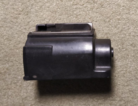 Ruger Deerfield del 44 Mg . Cargador rotatorio de dos cartuchos + 1 en recámara .Automatismo funcionando 12