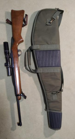Ruger Deerfield del 44 Mg . Cargador rotatorio de dos cartuchos + 1 en recámara .Automatismo funcionando 10
