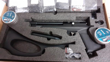 VENDIDA . carabina/pistola Stinger Ares del calibre 5,5.

La vendo , pues la compre hace 18 meses y solo 01