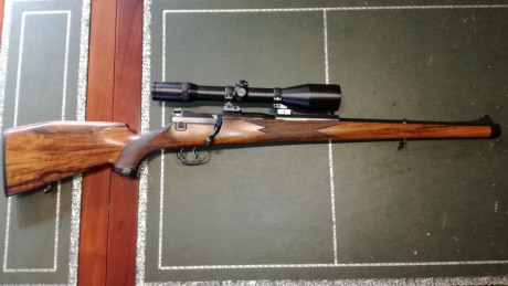 Buenos días a todos, tengo un MAUSER 66S del 9,3X62 que heredé de mi Abuelo y es mi rifle habitual para 120
