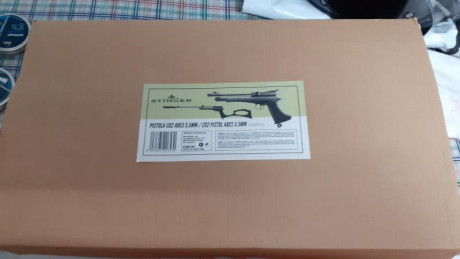 VENDIDA . carabina/pistola Stinger Ares del calibre 5,5.

La vendo , pues la compre hace 18 meses y solo 30