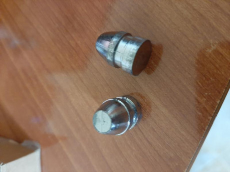 Los compré por Internet, en teoría el primer anillo era 0.454 pero resultó ser un 0.457 y no me sirven 01