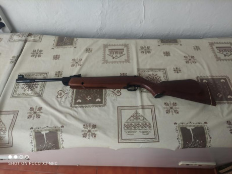 Se vende magnífica carabina inglesa de calidad.
Esta casi de estreno, muy compacta y precisa a demás de 01