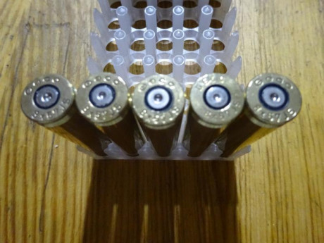 Muy buenas.

Vendo 106 vainas Geco del 8X57 JS, con 1 tiro, pasadas por Tumbler y en bolsa zip que va 02