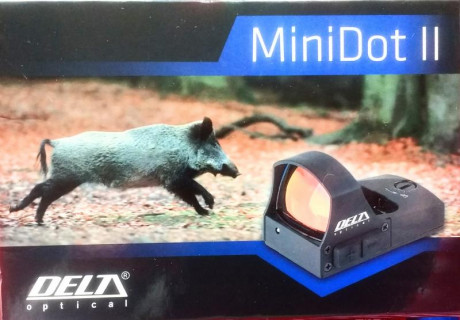 Se vende Punto rojo Mini Red dot, de Delta optics. Prácticamente nuevo.
80 euros envío incluido.
Está 02