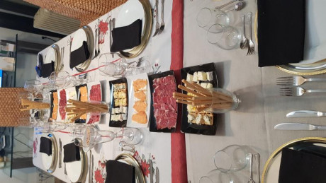 Hoy para comer acelgas hervidas y chuletón de vaca gallega vieja con seis semanas de maduración en cámara 130