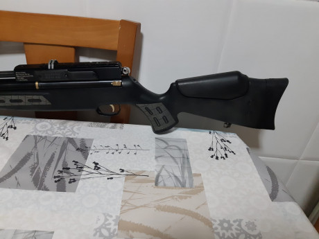 Se vende está carabina marca Hatsan Calibre 5 y medio modelo BT 65 RB por no usar precio 250 € más envío 02