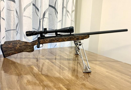 Marca: Savage arms
Modelo: 110 FP
Calibre: 308 win
Año de fabricación: 2016
Fabricación:  USA
Especificaciones: 00