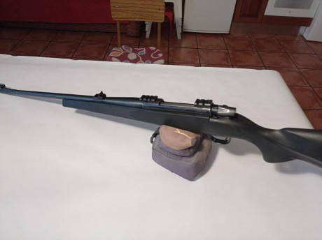 Anunció este magnífico rifle weatherby vanguard calibre 300 win magnum, pertenece a un buen amigo que 21