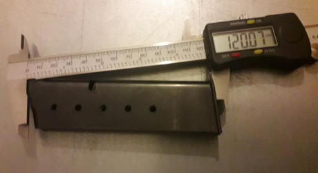 Se vende cargador nuevo para pistola Llama Especial del calibre 9 Largo. Fabricado en Estados Unidos por 22