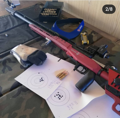 Se vende es 6BR de Sabatti prototipo para España, reacondicionado para fusil libre tendido. Actualmente 11