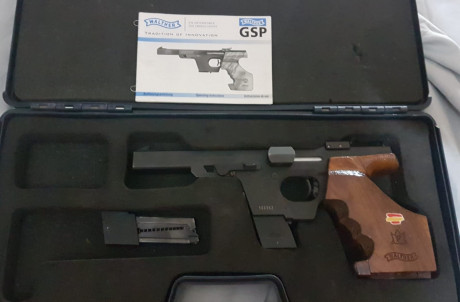Walter GSP  Calibre 32

- precio   400€  

Pardini Shuman GP  22 corto

- precio   150€   00