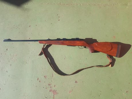 Vendo rifle Sauer 80 en cal. 300 Watherby.  En excelente estado.  Precio 1600€. Telf 666837888 01