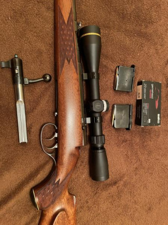 He terminado el proyecto de restauración y puesta a punto de este pequeño rifle de 1.966
Se ha restaurado 10