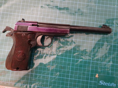 En breve entregaré el arma para su destrucción. 
Vendo una pistola Star Olimpic del calibre .22 corto 10