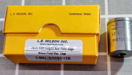 Vendo pistol max. .gage para comprobación medidas Max en recámaras pistolas SWLong. 
30€ sin porte.
Privado. 02