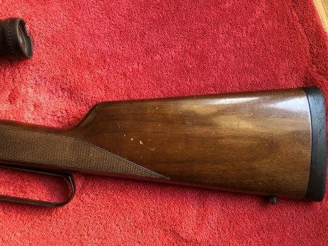 Hola a todos.
Vendo  este rifle (solo el rifle sin visor ni monturas ) es un Browning  BLR de palanca 02