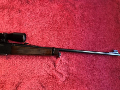 Hola a todos.
Vendo  este rifle (solo el rifle sin visor ni monturas ) es un Browning  BLR de palanca 21