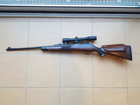 Vendo Mauser 66 calibre 6,5x68 con bases/monturas Shuler y visor Smith Bender 1,3/4 - 6x .
Salu2. 02
