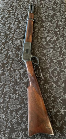 Buenas tardes, tengo una carabina de palanca TIGRE 44-40 fechada en 1896, prcede de familia y la tengo 20