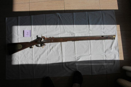 Se vende rifle inglés de avancarga llamado Baker, 1810 aprox.
Mecanismo de pistón.

250€

Interesados 01