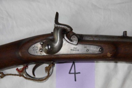 Copia de fusil inglés de avancarga, realizada probablemente en una zona tribal del Norte de Pakistán. 00