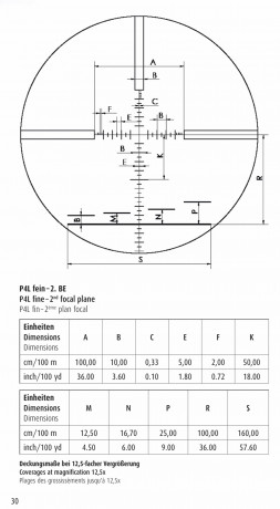 Se ofrece un magnífico visor Schmidt Bender 3-20x50 MPII , tubo interior de 34 mm, retícula P4L iluminada 50
