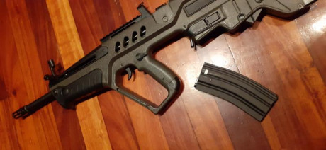 Vendo,  S&T -  TAVOR 21 Explorer  versión OD, réplica airsoft del rifle de asalto israelí, sin estrenar. 11