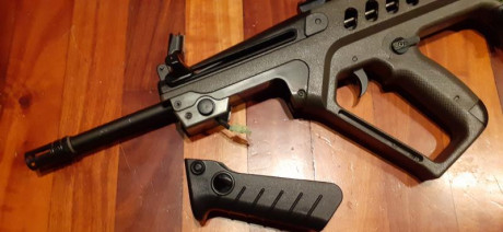 Vendo,  S&T -  TAVOR 21 Explorer  versión OD, réplica airsoft del rifle de asalto israelí, sin estrenar. 21