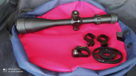 Pues por hacerme con un Nikko stirling, pongo a la venta este Hawke sidewinder 6-24*56 con retícula SR 00