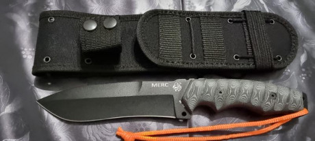 Vendido el ultimo diseño de Angel Corts 
Un cuchillo tactico tan funcional como bonito. Unas lineas sutiles 02