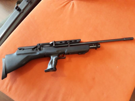 HW 100 BP como nueva. Cannon 60cm. Venia com 24J, reducida a 16J. Mui a punto, hace 110/120 disparos com 01