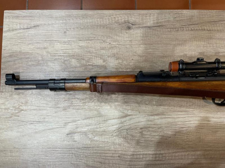 Pongo a la venta mi carabina replica del k98 alemán norinco jw25 con todos los accesorio y visor original 02