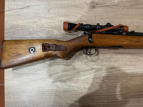 Pongo a la venta mi carabina replica del k98 alemán norinco jw25 con todos los accesorio y visor original 01