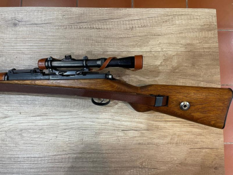 Pongo a la venta mi carabina replica del k98 alemán norinco jw25 con todos los accesorio y visor original 00