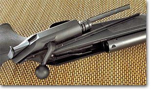 Me ha llamado la atención que en el Blaser R93 Profesional el número del rifle viene en una carcasa metálica 00