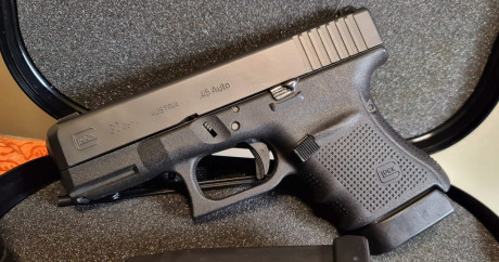 Vendo:
GLOCK 30 Gen 4 del .45 Auto.
Comprada nueva, guiada en A y en venta por jubilación de su antiguo 00