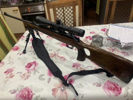 Me ha llamado la atención que en el Blaser R93 Profesional el número del rifle viene en una carcasa metálica 30