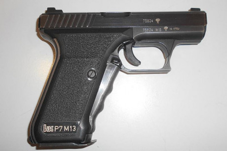 Se vende Pistola HK P7 M13
Calibre 9 mm PB
Con dos cargadores
PV. 750.00€ con portes
Telefono: 938400981
E-mail: 01