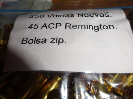 Muy buenas.

Vendo vainas nuevas Remington del calibre .45 ACP marcadas R-P.

Venta mínima 250 vainas 02