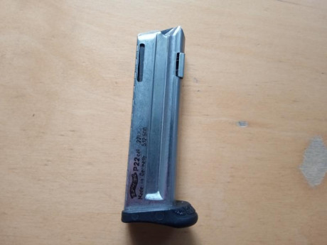 Vendido cargador para pistola Walther P22 LR 00